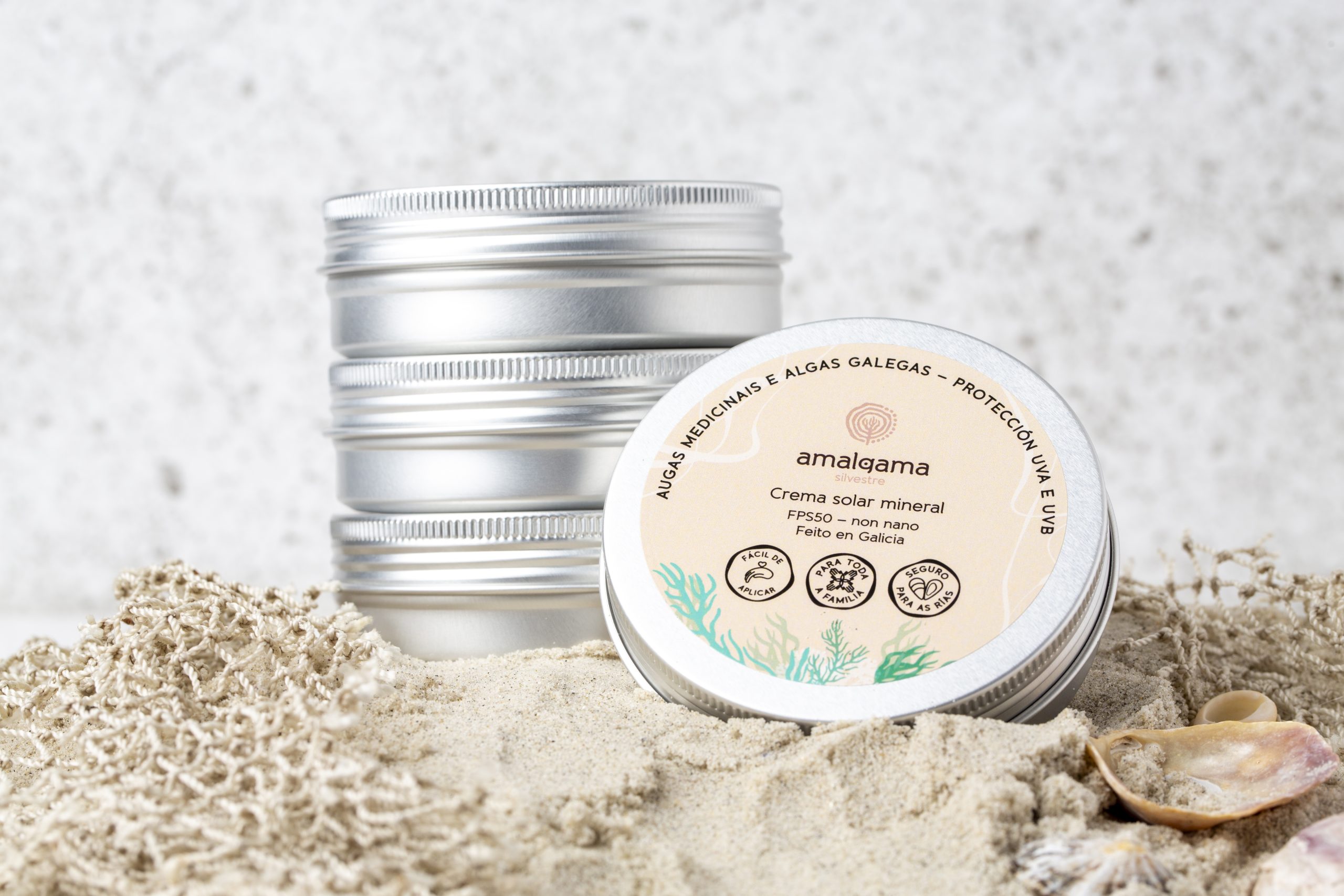 Pack de Crema Solar Natural Mineral - Amizade